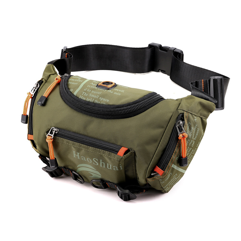 New Outdoor Waist Bag Sports Men's Shoulder Messenger Bag Chest Bag