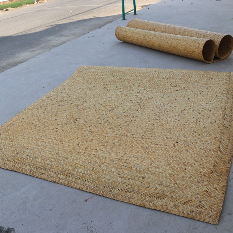 批发批发芦苇席装修席火坑席手工编织芦苇炕席草席吊顶席 凉席定