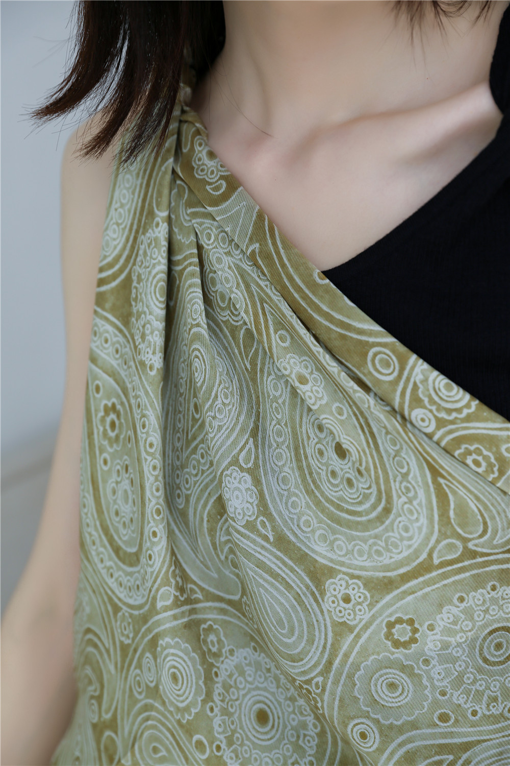 真丝斜纹乔其缎丝巾女夏季薄款时尚真丝中方巾百搭桑蚕丝围巾