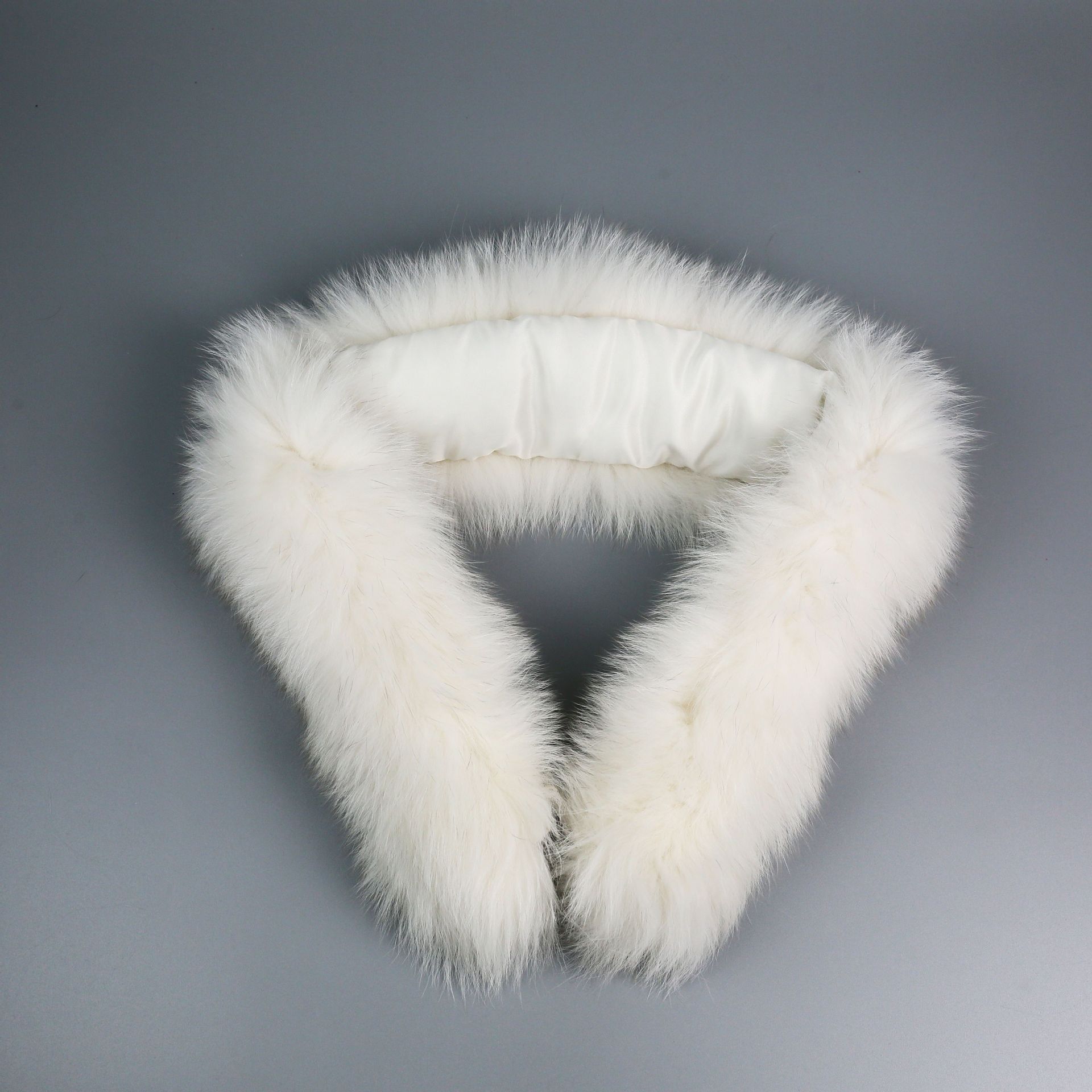 8成交1828条冬仿狐狸毛 仿皮草毛条帽条 假皮草衣领 羽绒服仿真毛领