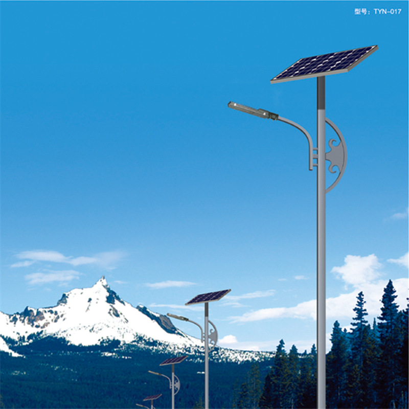 太阳能路灯led单臂路灯 新农村建设20w30w6米8米太阳能路灯杆厂家