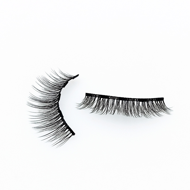 Manufacturers Produce One-Pair Package Chemical Fiber Magnetic Liquid Eyeliner False Eyelashes Various Styles Choose Natural False Eyelash
