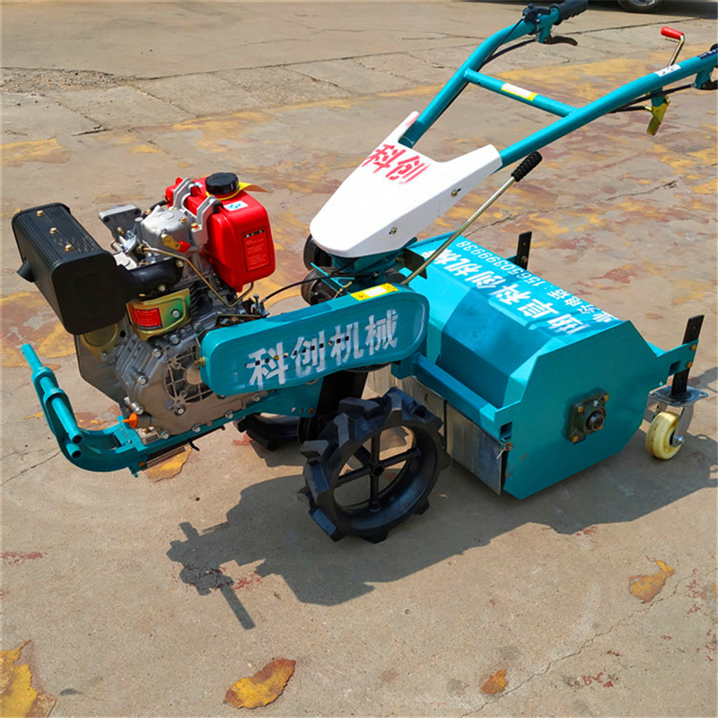 手扶式碎草还田机山地丘陵除草碎草机 农田薯类秧苗处理杀秧机