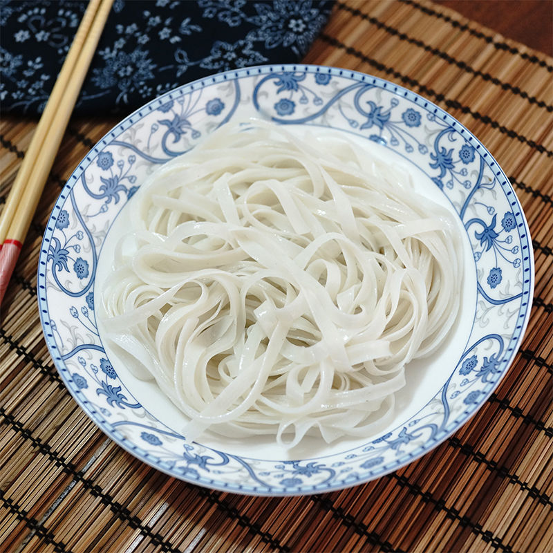 九华山米面 米粉河粉待煮面条安徽特产孕妇儿童面 700g一袋