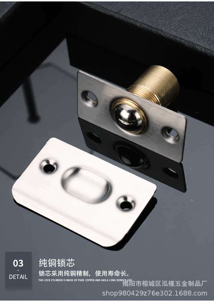 铜门碰酒店ktv隐形门碰珠弹簧碰锁可调节碰珠厂家批发