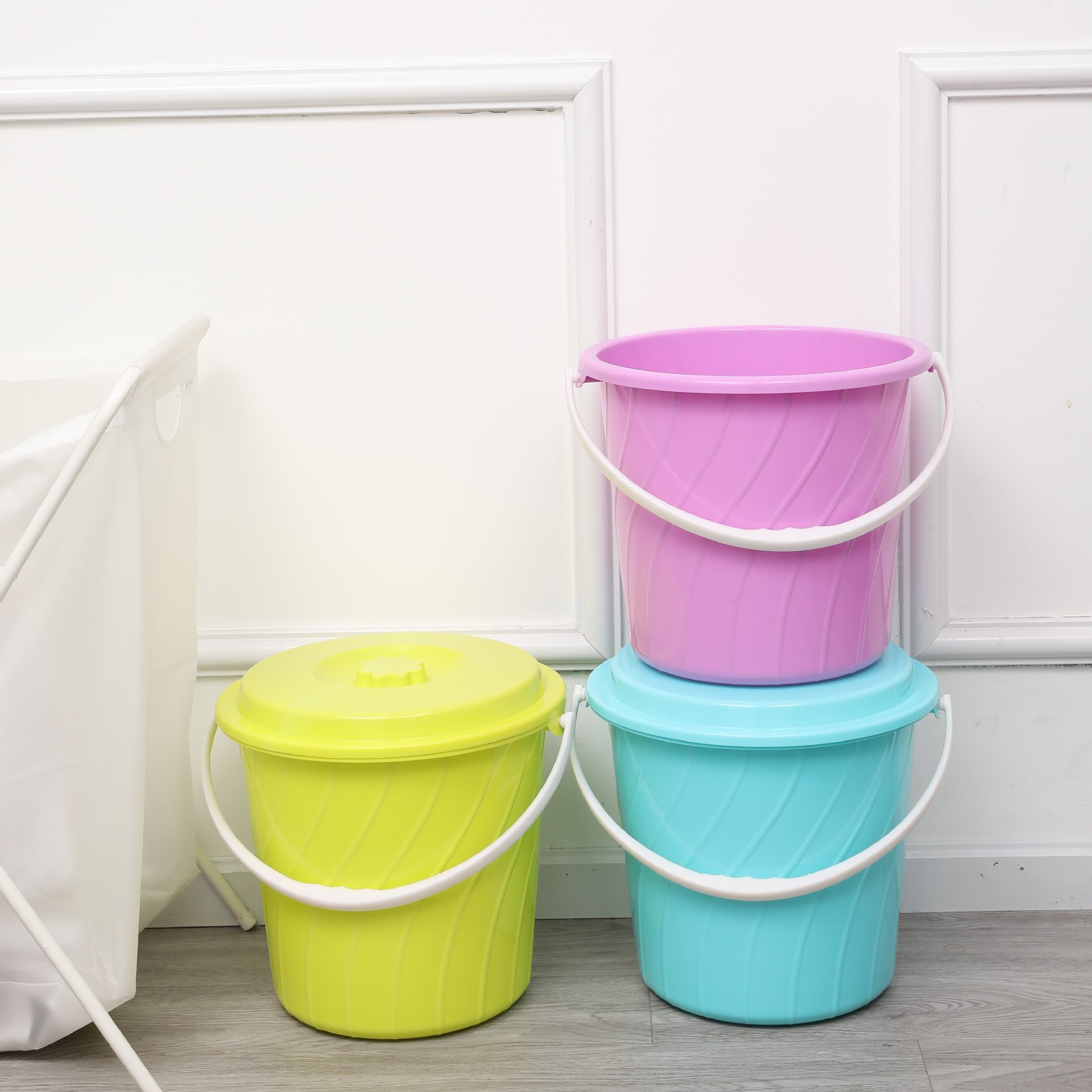 加厚家用塑料手提水桶学生桶洗车桶宿舍洗衣桶洗澡桶洗衣桶