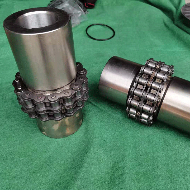 链条联轴器 滚子链联轴器 带罩壳链条联轴器