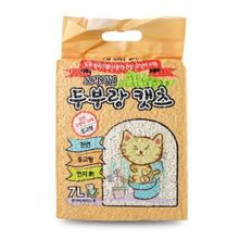 一件代发LOVECAT爱猫韩国真空原味绿茶猫砂7L吸水除臭豆腐猫沙