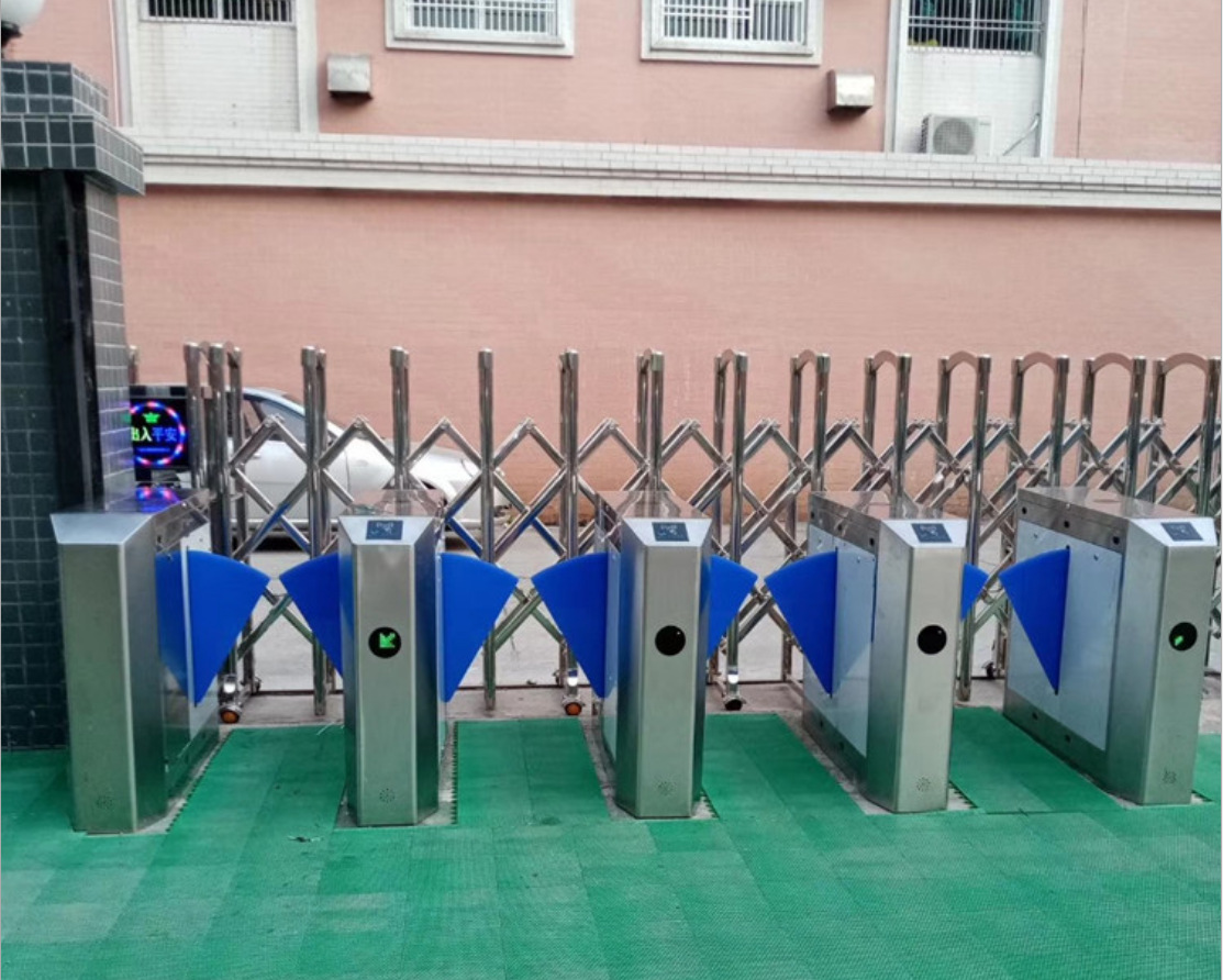 工地三辊闸翼闸摆闸三辊闸人行通道闸机人脸识别门禁考勤系统