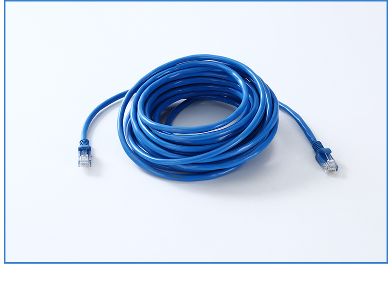 超六类网线双绞线 电脑宽带路由器网络连接线 高速千兆网线跳线