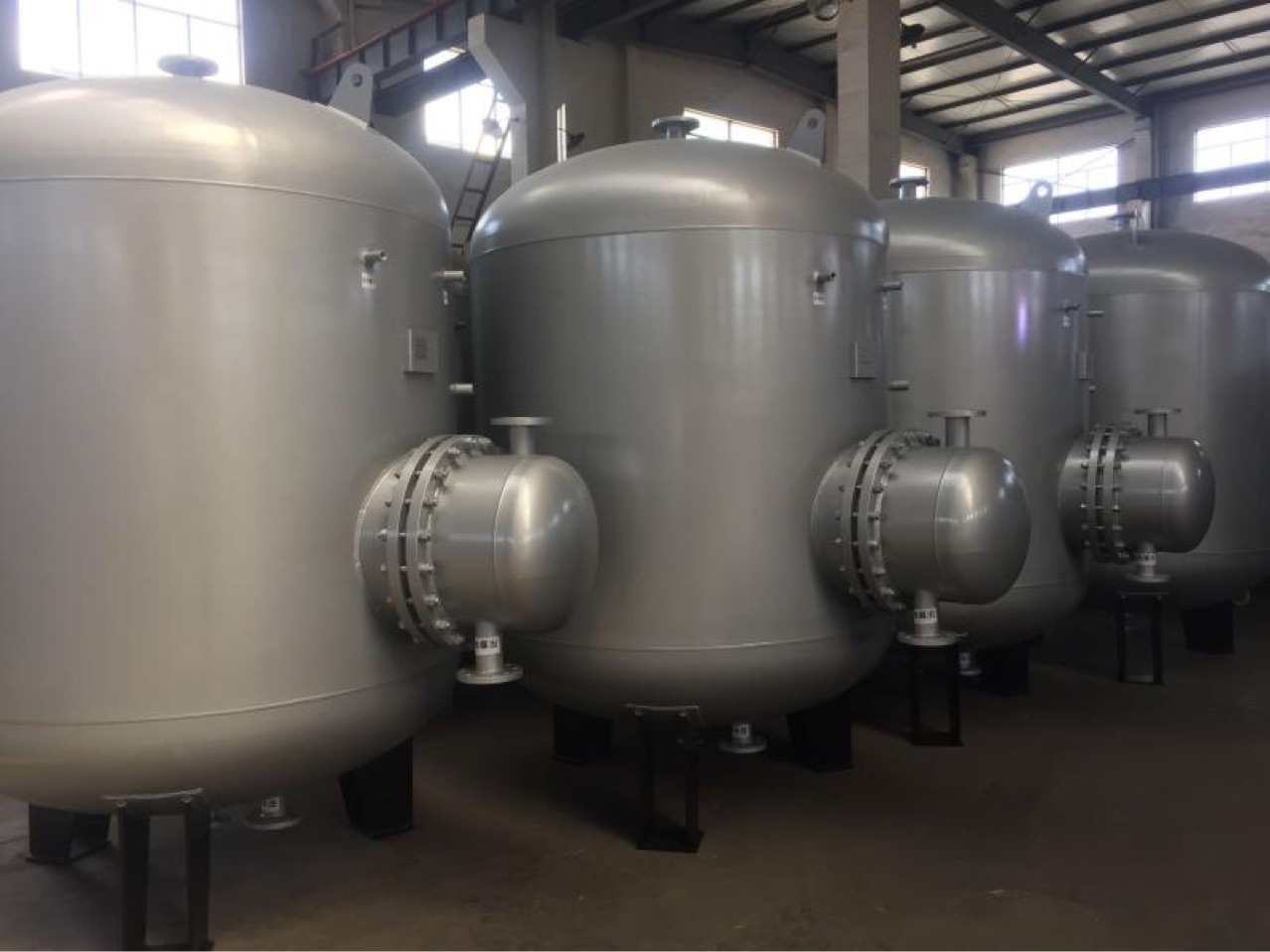 dbhrv导流型大波节管半容积式水加热器 热交换器 半容积式换热器