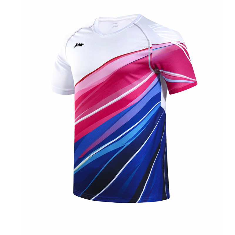 新款羽毛球服汤尤杯大赛服男女短袖上衣速干国家队比赛运动服6059