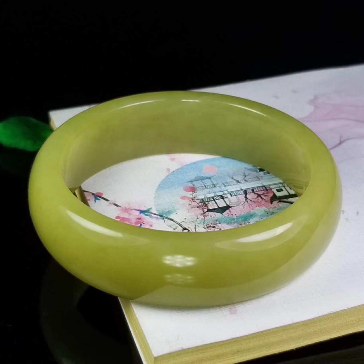 新疆和田玉黄玉且末黄口料玉镯和田玉工艺品手镯厂家批发一件代发