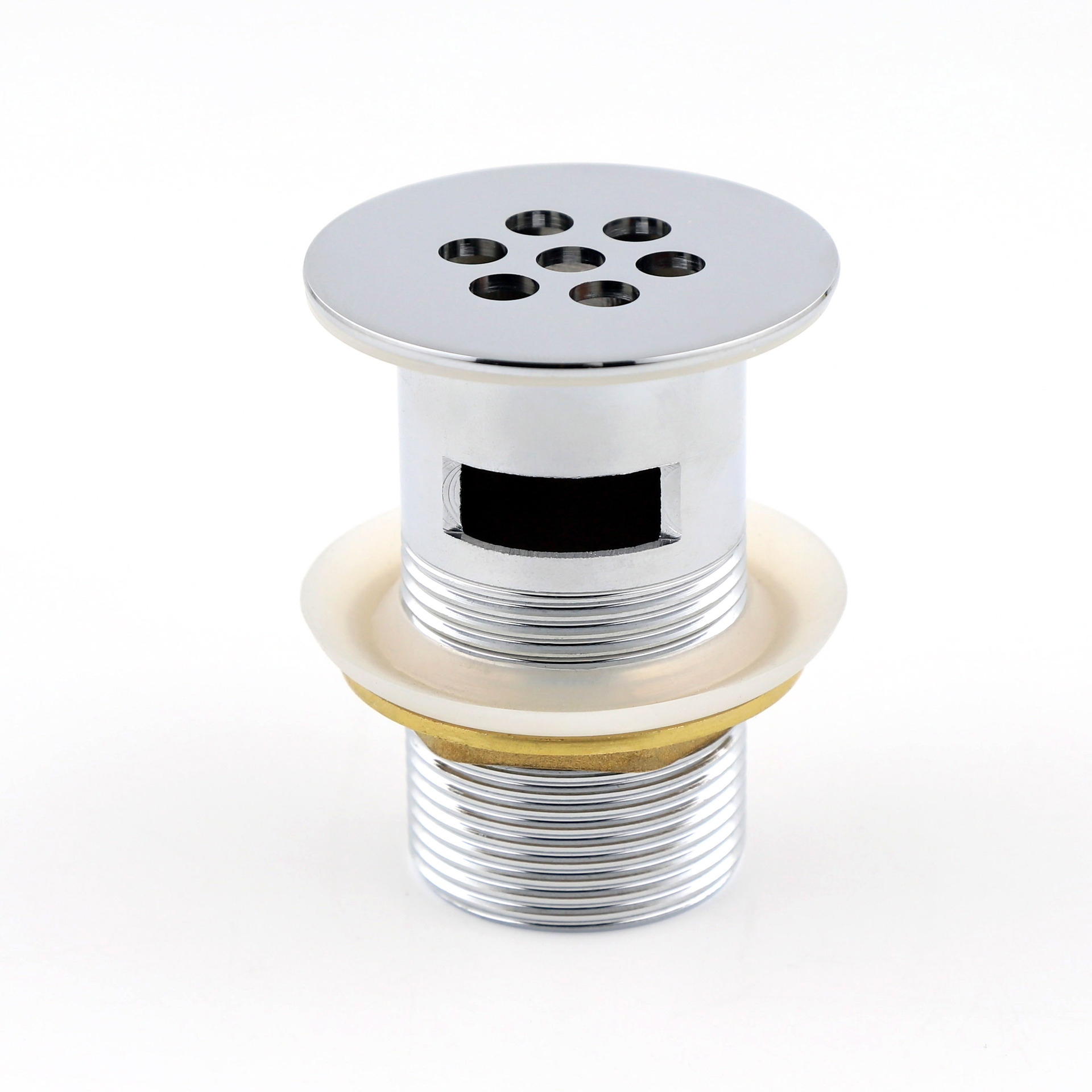 全铜洗手盆有溢水孔防臭下水器大流量水槽下水口下水管去水器厂家