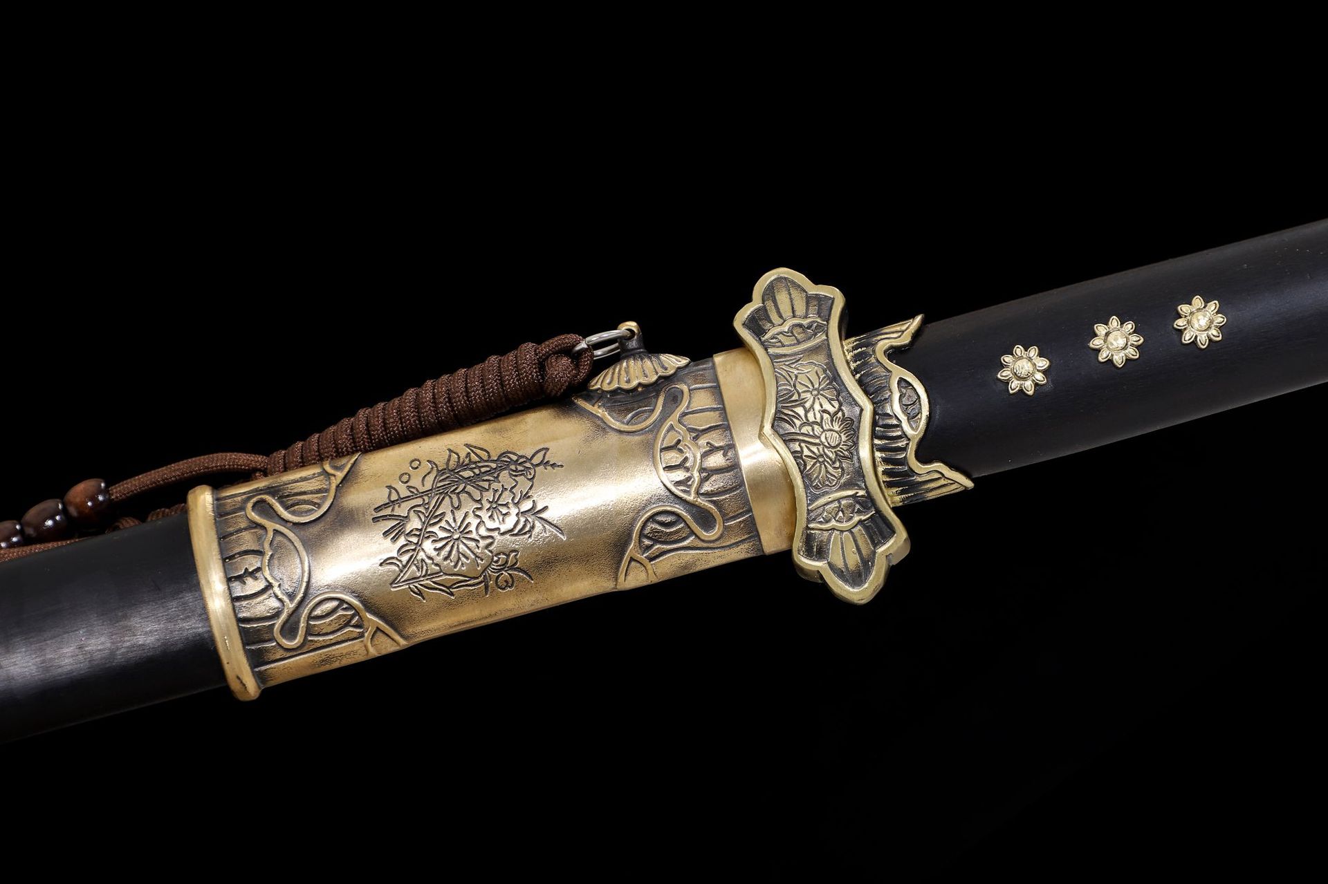 龙泉市刀剑工艺收藏品刻花复古宝剑手工锻打长剑唐剑冷兵器未开刃