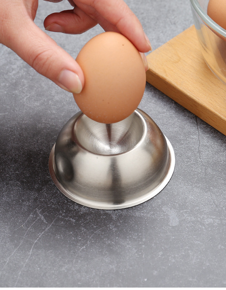 304不锈钢鸡蛋座鸡蛋托蛋托鸡蛋杯早餐甜品碟甜蛋杯创意鸡盛蛋杯