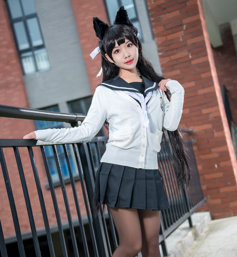 现货 碧蓝航线高雄 獒 爱宕 犬jk制服cosplay服装套装女现货