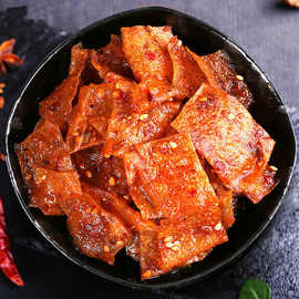儿时怀旧辣味零食手撕豆皮辣片儿 138克井风香辣麻辣小吃豆皮辣片