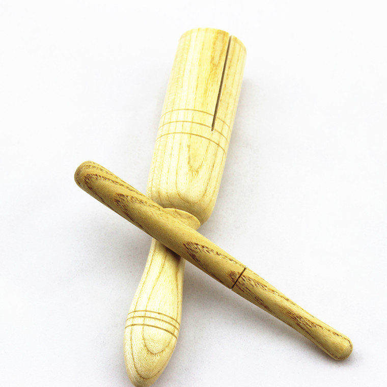 单响筒 奥尔夫儿童打击乐器玩具 幼儿园早教木制响筒 音乐教具