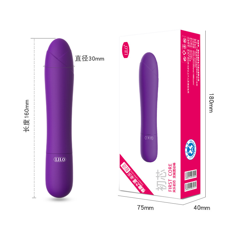 Laile Cross-Border Female Massage Vibrator Multi-Frequency Strong Shock Female Vibrator Multi-Layer Thread Rod Head Vibrator