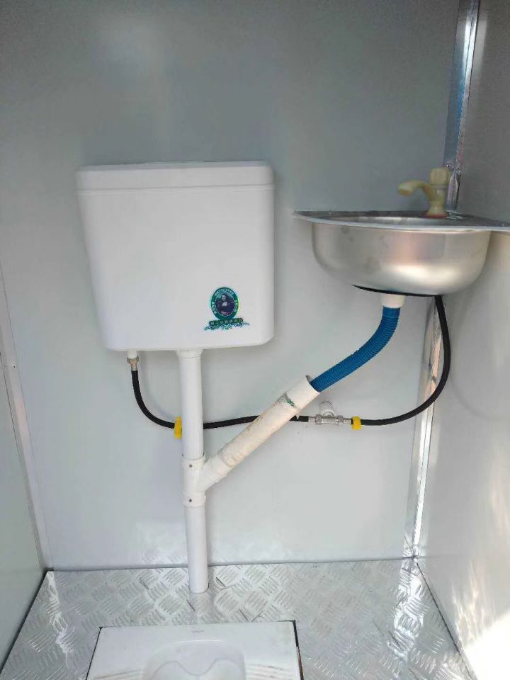改厕水冲直排可移动厕所厕屋 户外简易卫生间 独立式移洗手间厂家