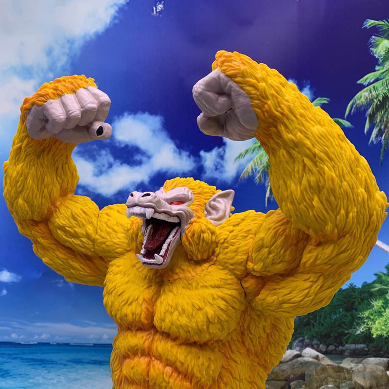 龙珠超大尺寸黄金大猿大猩猩孙悟空变身盒装手办模型43cm