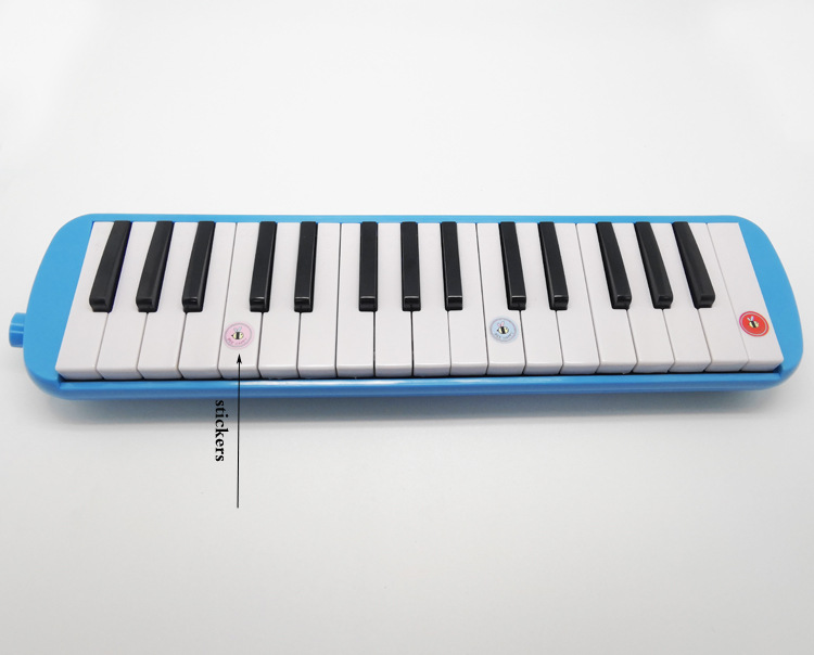 亚马逊跨境32键口风琴送吹管儿童学生初学者课堂教学演奏乐器批发