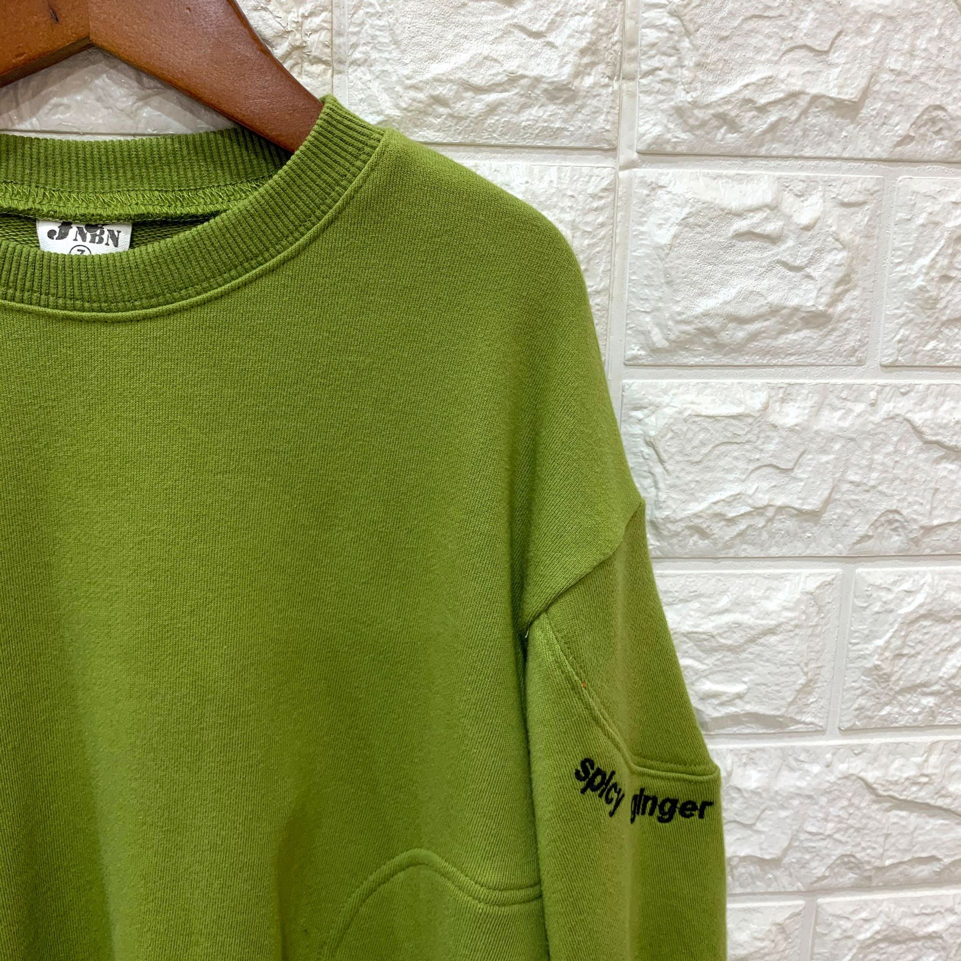 童卫衣 迦南贝妮品牌童装2020秋款中童男女儿童纯色休闲上衣批发