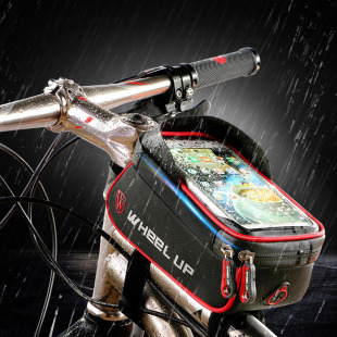 wheelup鞍座包单车前包自行车袋防水前梁手机骑行包自行车马鞍包