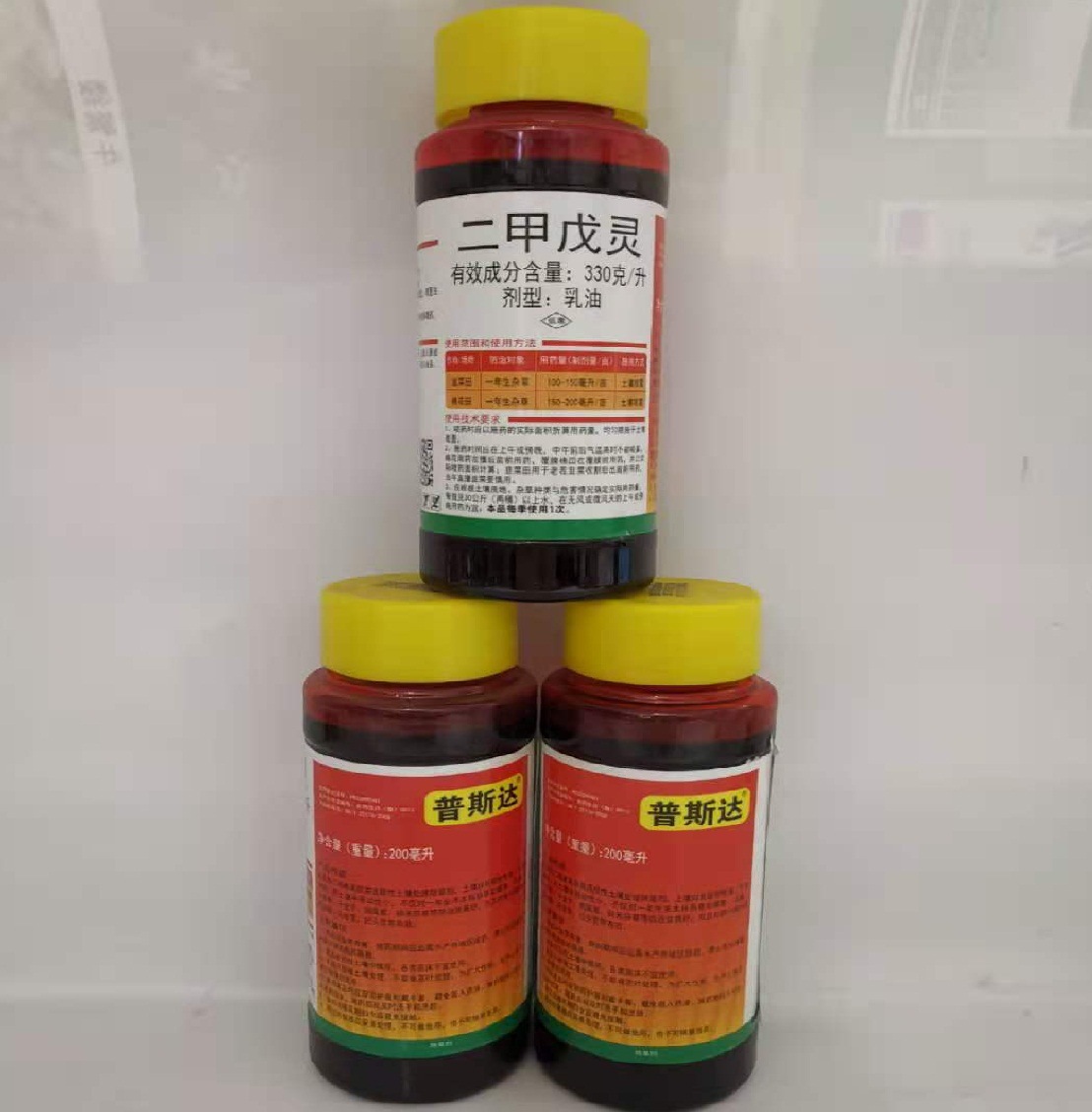 普斯达二甲戊灵韭菜田棉花田一年生杂草乳油330克/升