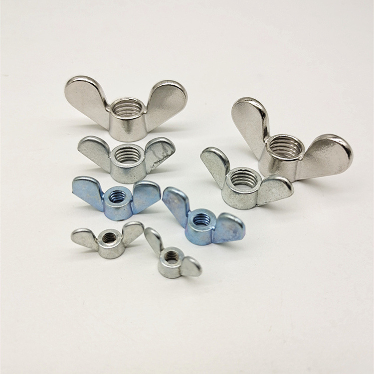 蝶形螺母 蝴蝶型母 碟母 锌合金蝶母 羊角元宝螺母 家具紧固