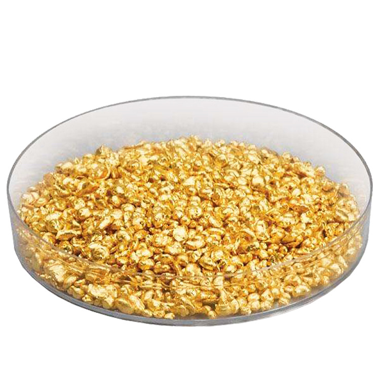 高纯金颗粒au(金)展性好 易抛光 耐高温抗变色 贵金属蒸发镀膜材