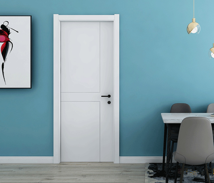 酒店宾馆沐足旅馆房间门生态木门免漆环保平板门实木复合门批发