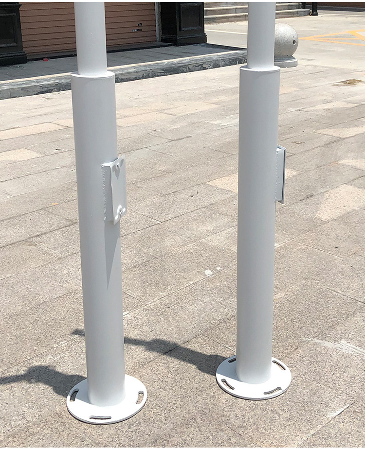 室外监控立杆组合2.5米3.5米6米球机枪机分段式监控杆子新品