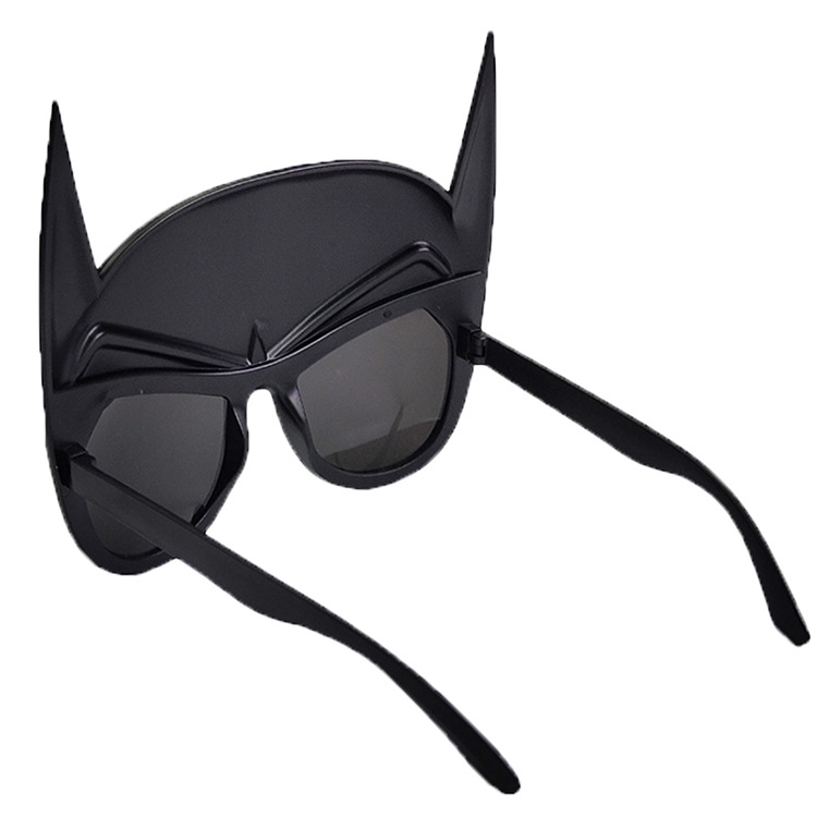 蝙蝠侠超人派对搞怪眼镜 舞台拍照个性哑黑节日装扮舞会眼镜