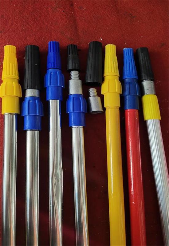 永匠不锈钢伸缩杆铁管喷塑伸缩杆滚筒伸缩杆加长棍子