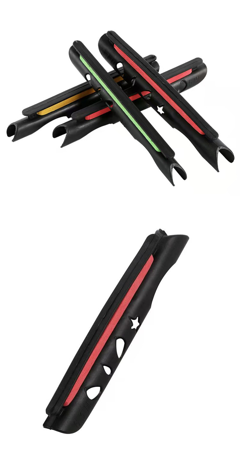 供应鱼竿绕线夹卡线器塑料绕线板鱼竿线卡 渔具垂钓配件