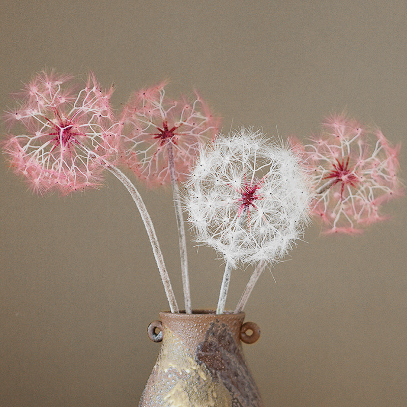 大号仿真花蒲公英假花客厅摆放花卉创意ins北欧插花装饰摆放花卉
