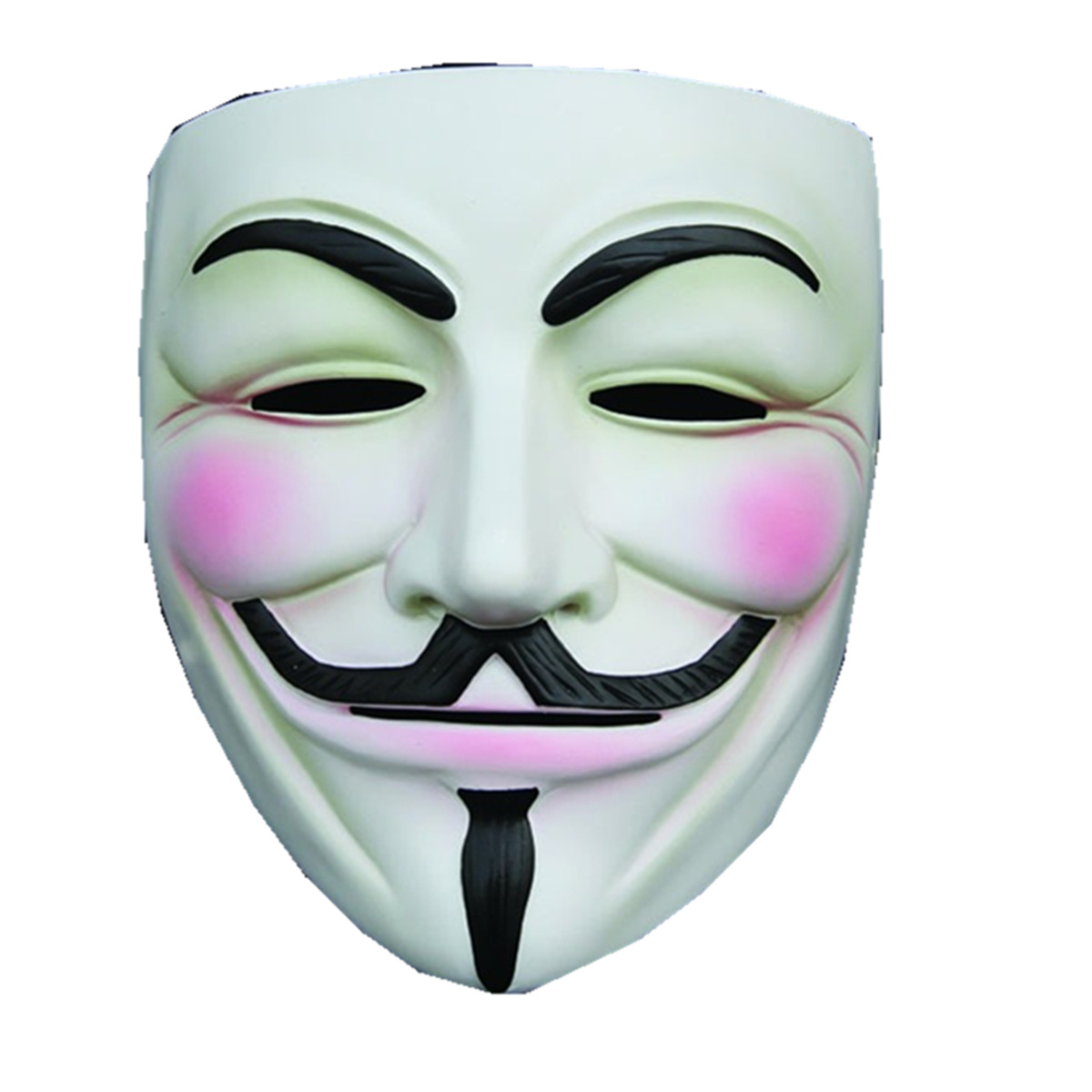 珍藏版电影主题v字仇杀树脂面具万圣节化妆舞会道具恐怖派对聚会