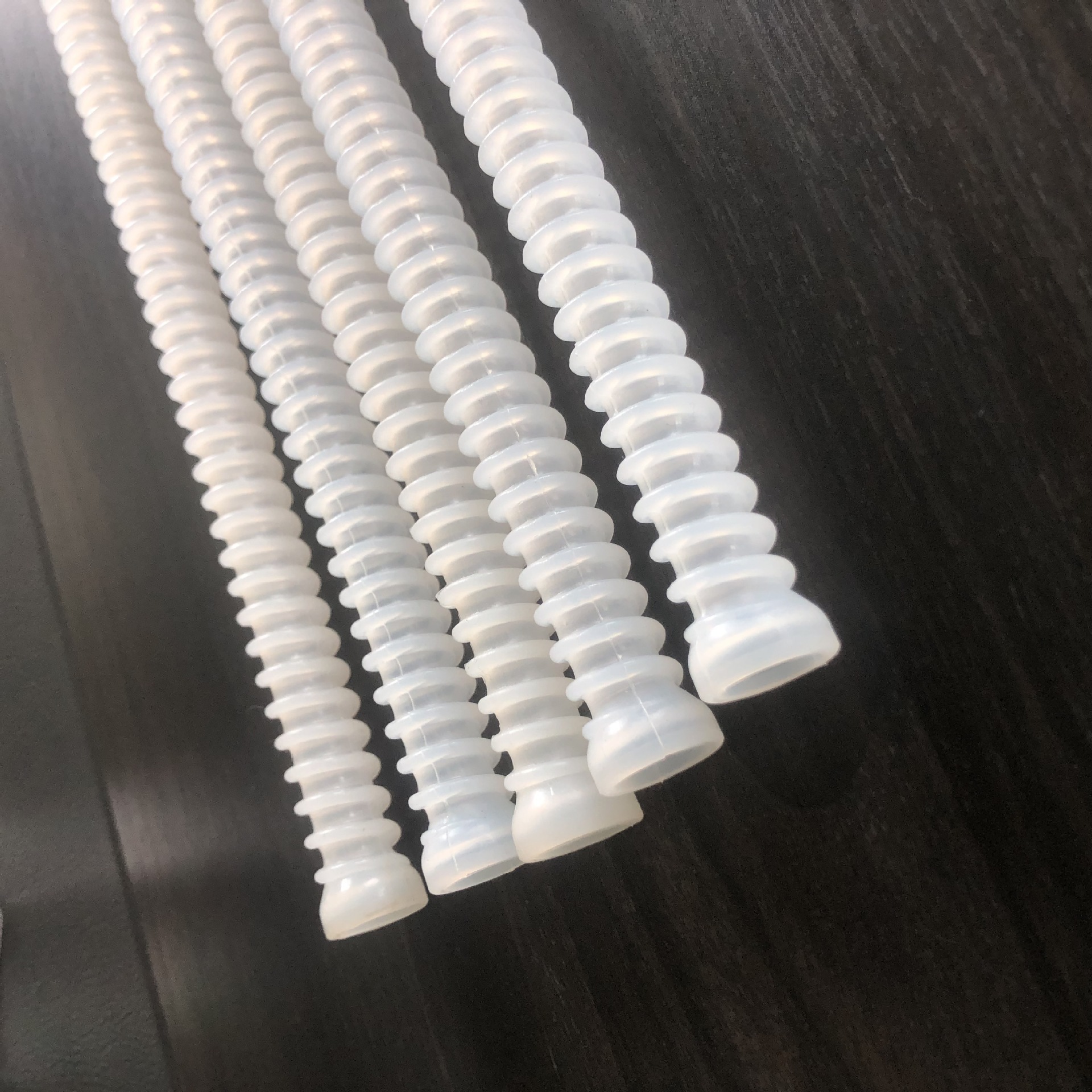 移动肺宝呼吸机橡胶管 透明硅胶波纹管 工业医疗机械导气耐温软管