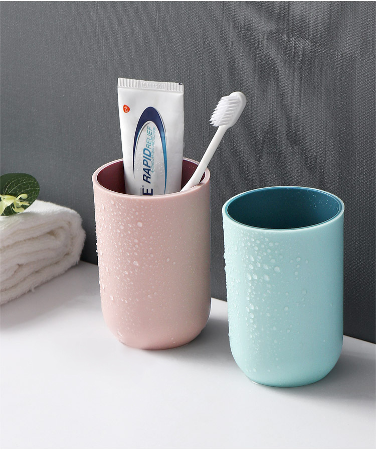 zt 2137简约刷牙杯漱口杯牙杯喝水杯子洗漱牙刷杯塑料牙缸