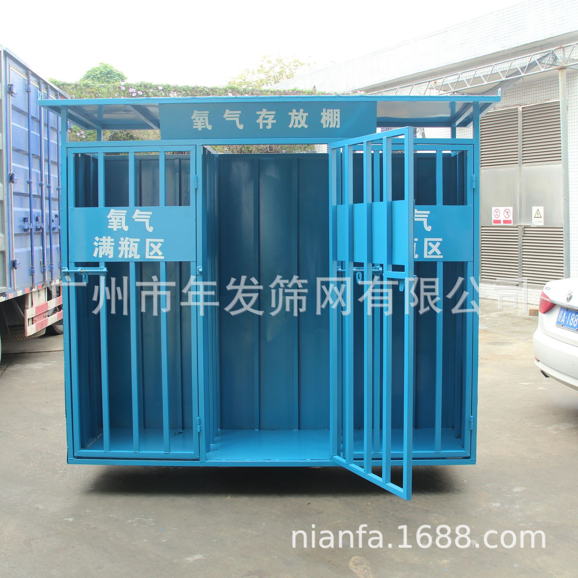 三门氧气瓶存放棚 乙炔瓶防护棚 建筑标化电箱棚厂家定做出售
