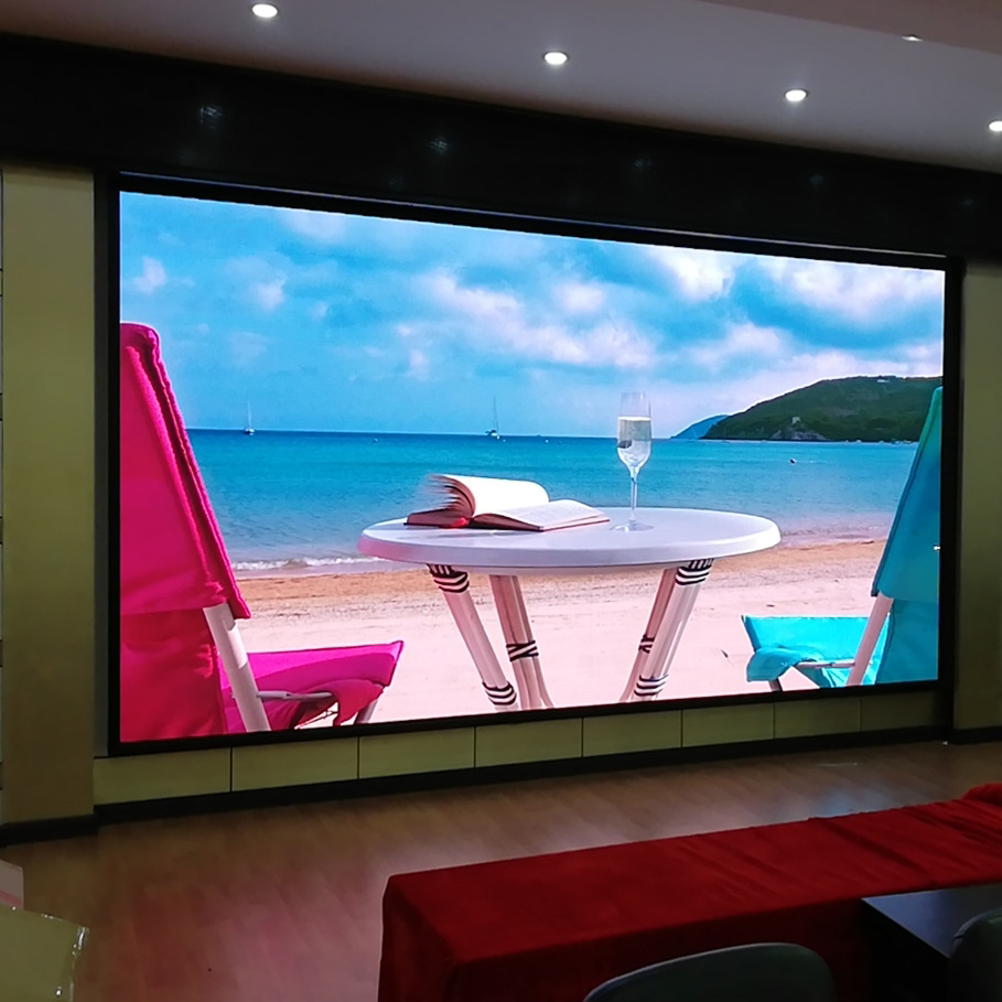 86室内全彩高清led显示屏会议室展厅led显示屏