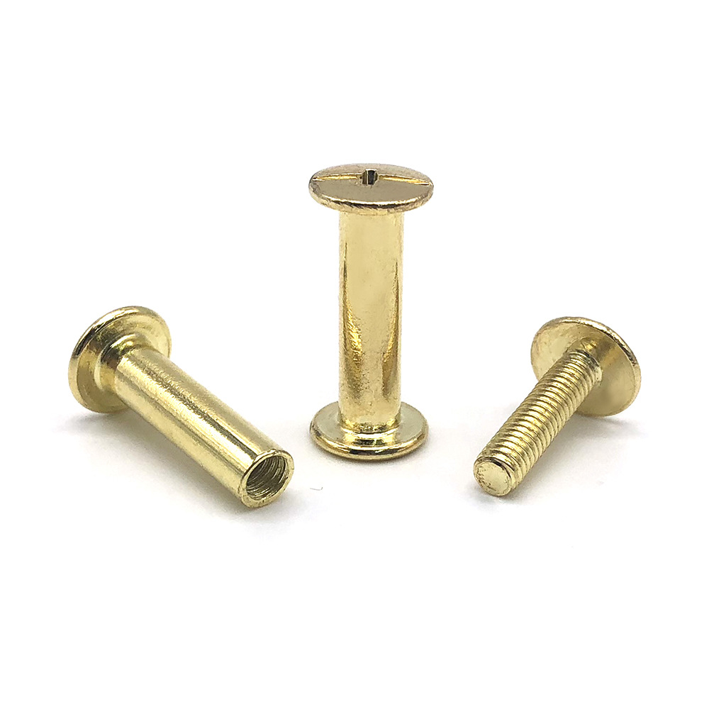 子母装订对接皮包螺丝钉