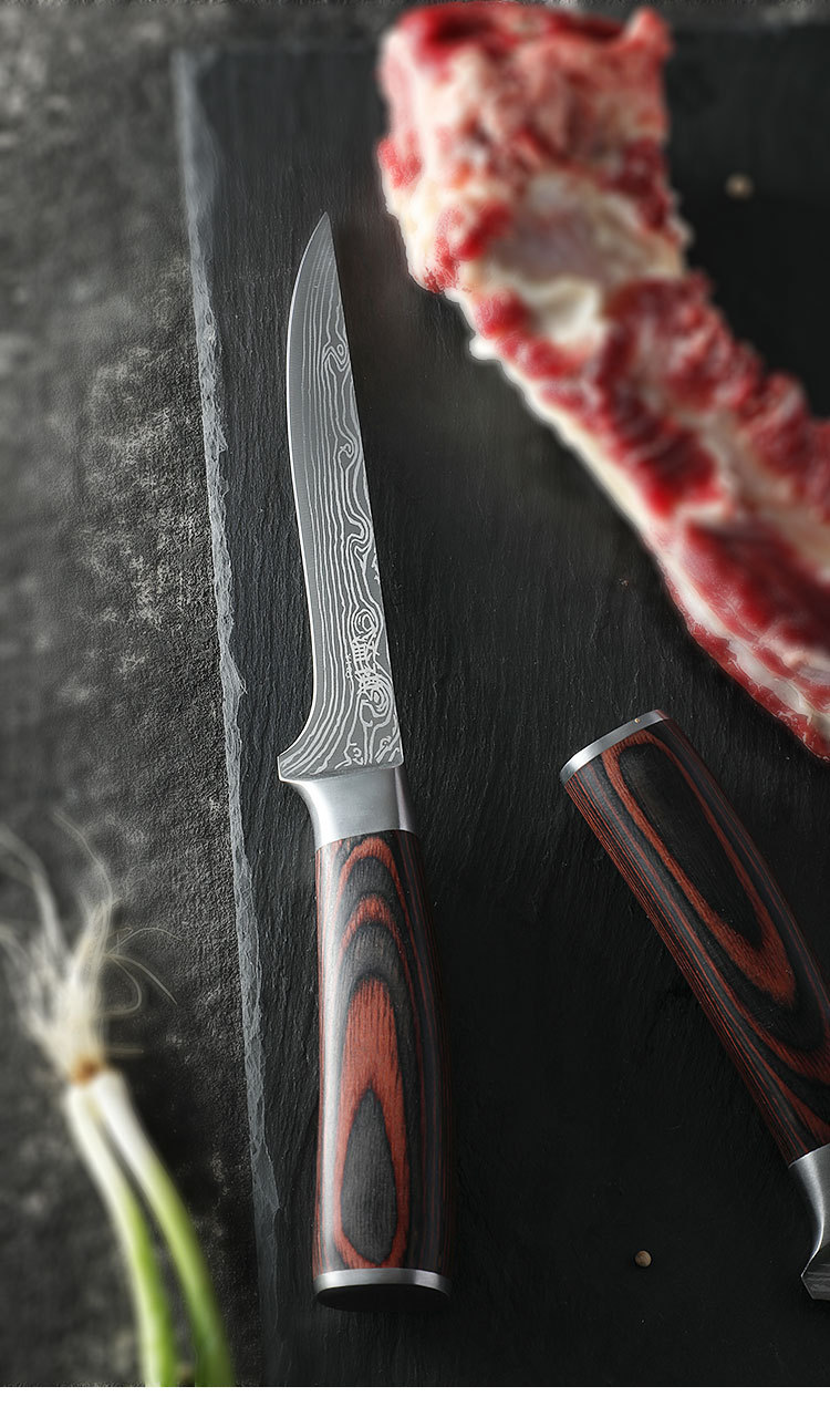 手工锻打剔骨刀屠宰剥皮尖刀分割牛刀刀剥肉宰羊刀具