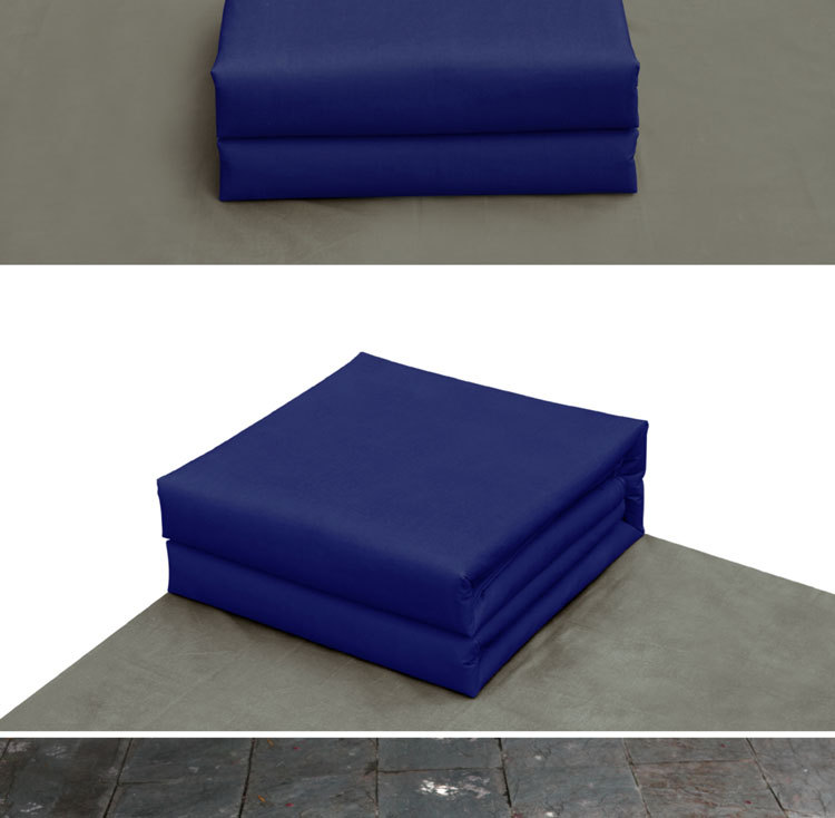 批发19新式消防定型被火焰蓝成型棉被蓝色豆腐块热熔被子棉被厂