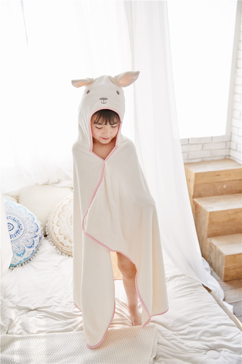 儿童浴袍沙滩吸水浴巾速干毛巾海边度假亲子成人酒店浴袍