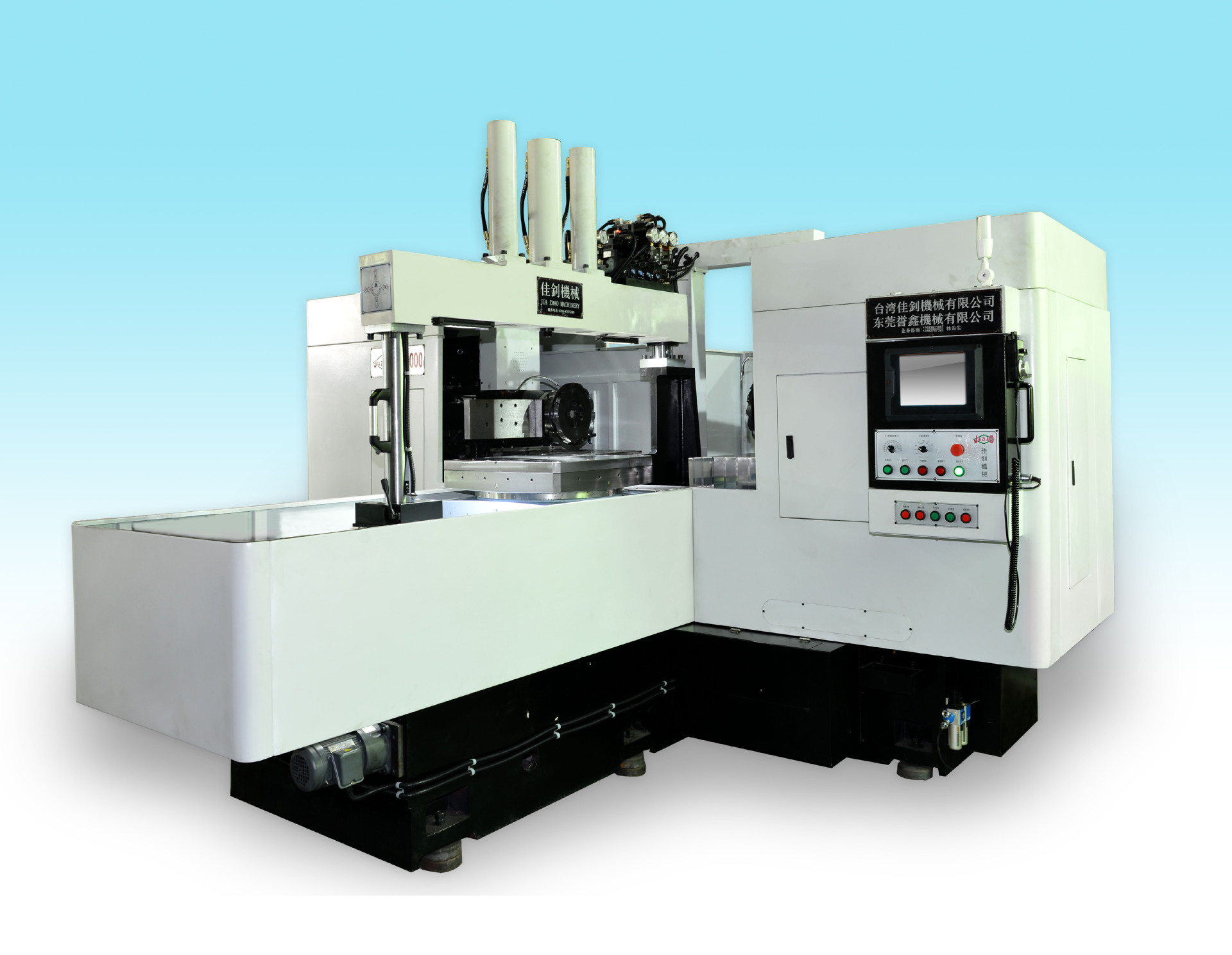 精密数控双面铣床800