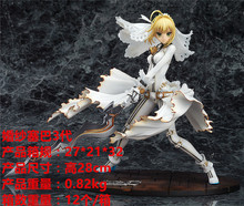 动漫 Fate/EXTRA CCC Saber Bride婚纱塞巴 尼禄手办模型