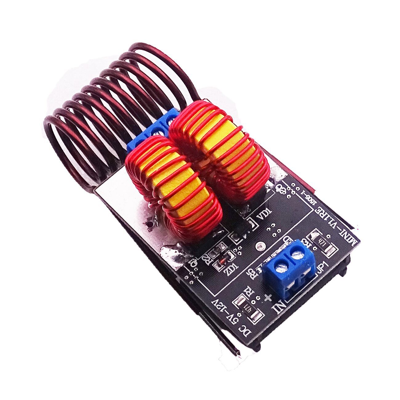 迷你版zvs无抽头成品感应加热特斯拉雅各布天梯驱动